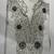 White lachka kurta pant set withembroidery and handwork