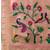 Peach woven, floral cotton silk paithani saree with blouse