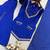 Royal blue mirror work short kurti with sharara pants and dupatta set for women