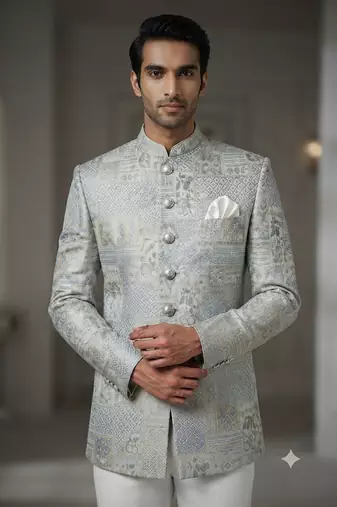 Sky jodhpuri for men