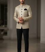 Beige jodhpuri for men