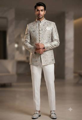 Skyblue jodhpuri for men 1