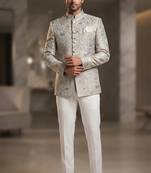 Skyblue jodhpuri for men