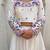 White Rayon Readymade Navratri Lehenga Choli with Embroidery & Mirror Work