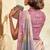 mauve soft handloom silk blend saree