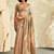 beige soft handloom silk blend saree
