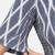 Side smocked stretchable grey ikkat cotton printed non padded readymade saree blouse