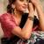 black printed crepe casual wear saree
