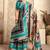 multicolour printed crepe casual wear saree