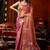 Magenta zari woven tissue traditional saree with blouse