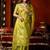 Green zari woven tissue traditional saree with blouse