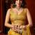 Yellow zari woven tissue traditional saree with blouse