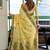 Yellow handloom woven linen jacquard traditional saree with blouse