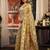 beige zari woven kota paithani traditional saree with blouse