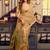 mustard litchi work kolkata cotton blend traditional saree with blouse