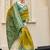 pear banarasi silk blend festive wear saree