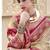 beige  banarasi silk blend festive wear saree