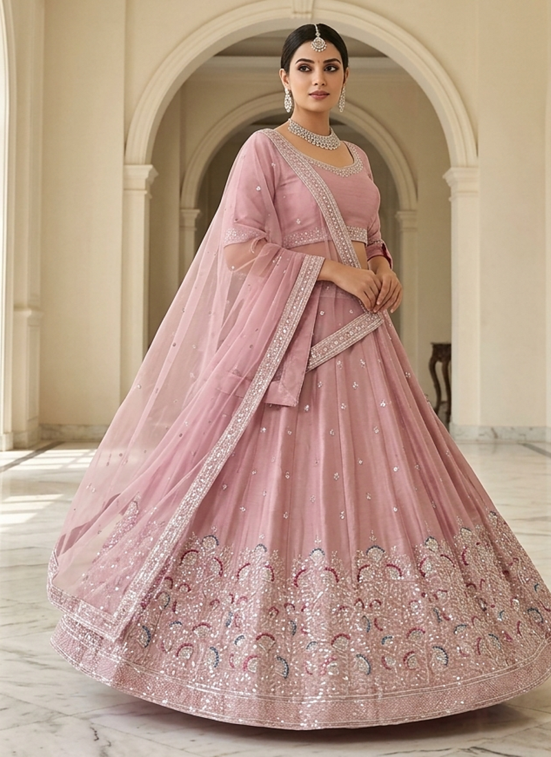 new designer party wear lehanga 