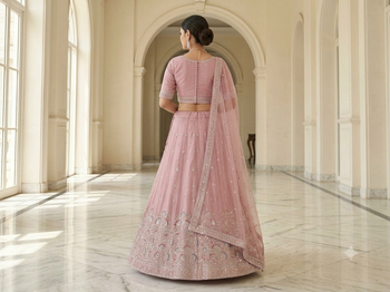 new designer party wear lehanga  3