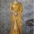 mustard cotton silk festival wear saree