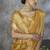 mustard cotton silk festival wear saree