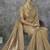 beige cotton silk festival wear saree