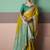 pear patola silk blend casual wear saree