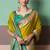 pear patola silk blend casual wear saree