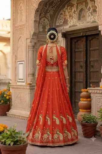 new designer rajasthani  lehanga 