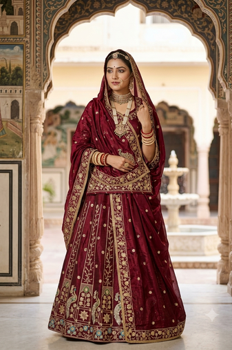 new royal rajasthani lehanga 