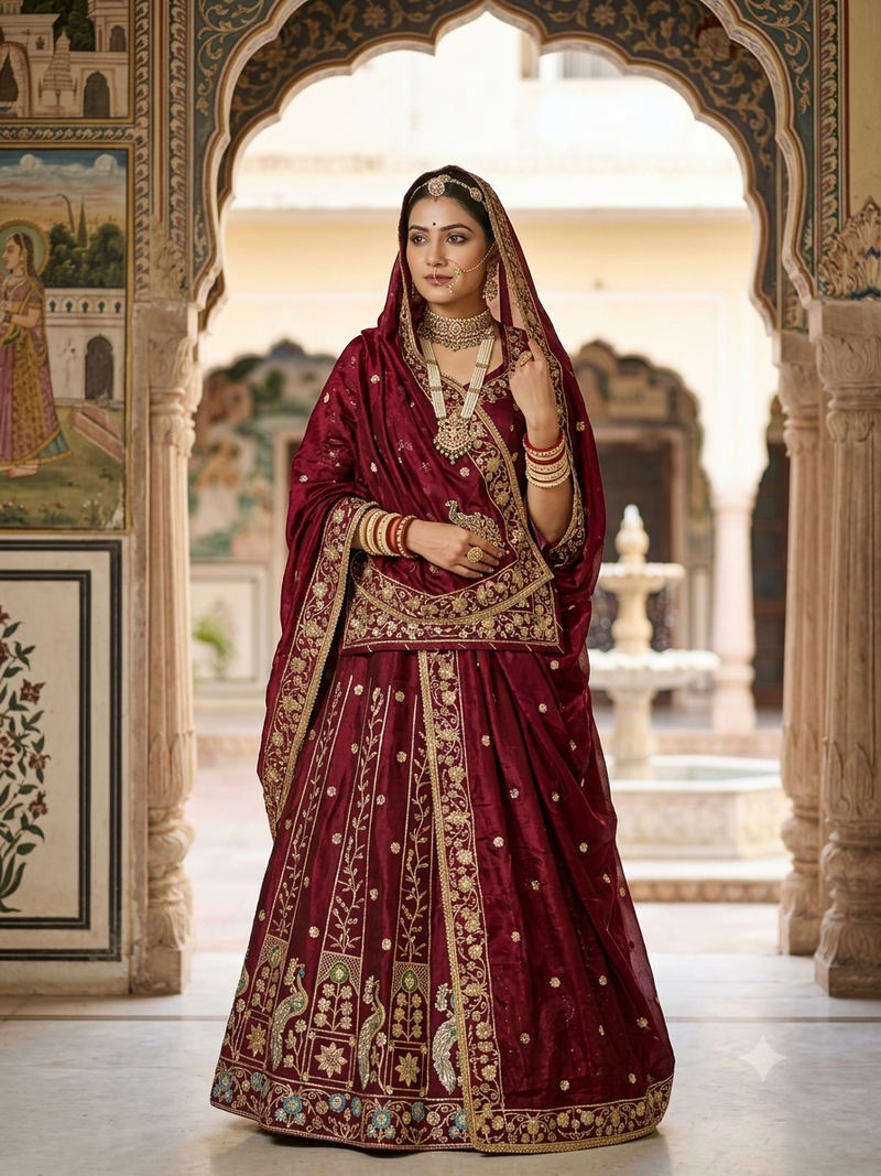 new royal rajasthani lehanga 