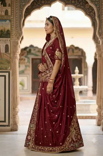 new royal rajasthani lehanga 