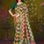 multiclour tussar printed party wear saree