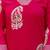 Pink printed rayon kurta pant set with printed chanderi cotton dupatta