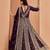 Wine heavy fox georgette embroidery & sequin work anarkali suit