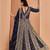 Blue heavy fox georgette embroidery & sequin work anarkali suit