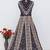 Blue heavy fox georgette embroidery & sequin work anarkali suit