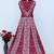 Rani pink heavy fox georgette embroidery & sequin work anarkali suit