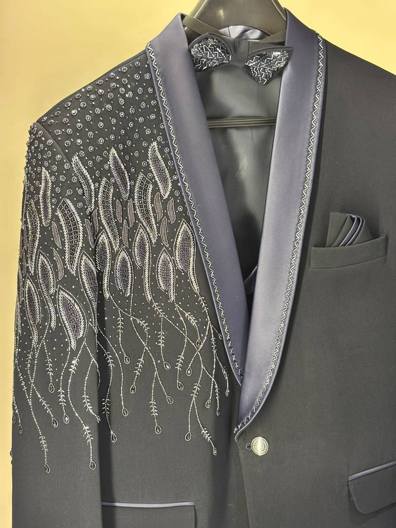 Outluk vol. 56 presents heavy lachaka bledger set with cotton lining, intricate handwork & designer party wear