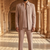 Heavy lachaka 3-piece short jodhpuri featuring intricate handwork, cotton lining, and a luxurious designer finish.