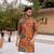 MULTI COLOR CREPE SILK PARTY WEAR POSITION PRINT KURTA AND PAYJAMA