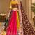 Yellow Mirror Navratri Lehenga Choli With Dupatta