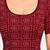 Maroon cotton spandex bandhani printed stretchable readymade saree blouse