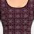 Wine cotton spandex bandhani printed stretchable readymade saree blouse