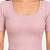 Pink shiny cotton spandex stretchable princess cut readymade saree blouse