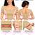 Light gold cotton spandex golden woven zari design stretchable readymade saree blouse