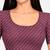 Light wine cotton spandex golden woven zari design stretchable readymade saree blouse