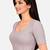 Light pink cotton spandex golden woven zari design stretchable readymade saree blouse