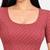 Gajri cotton spandex golden woven zari design stretchable readymade saree blouse