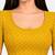 Mango cotton spandex golden woven zari design stretchable readymade saree blouse